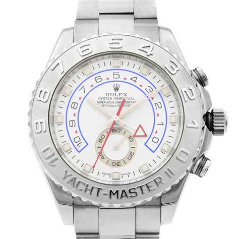 rolex yachtmaster 2 white gold and platinum price|white gold yacht master ii.